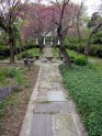  Garden walk outside Hill Farm.